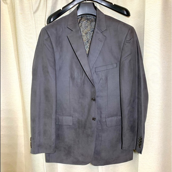 Silvery silky smooth Alan Flusser Blazer